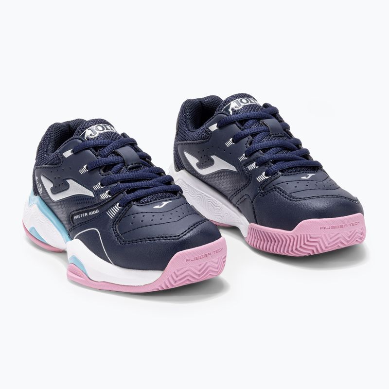 Detská tenisová obuv Joma Master 1000 JR C navy blue/ pink 2