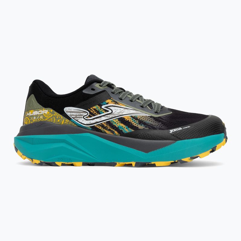 Pánske bežecké topánky Joma Kubor black/turquoise 2