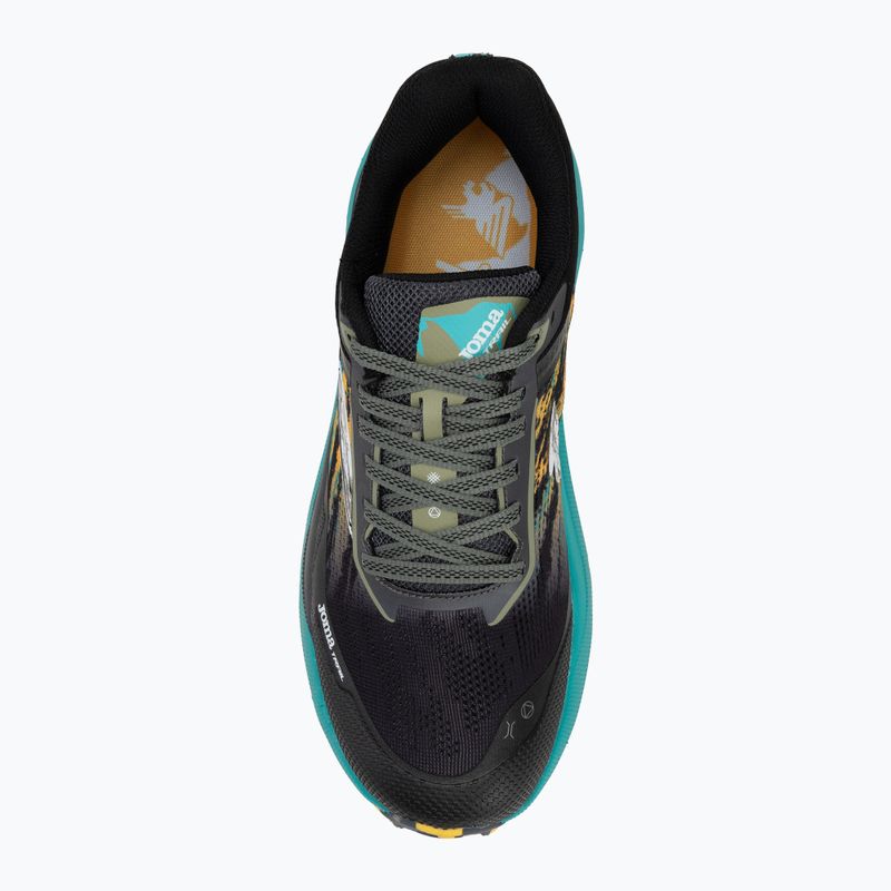 Pánske bežecké topánky Joma Kubor black/turquoise 5