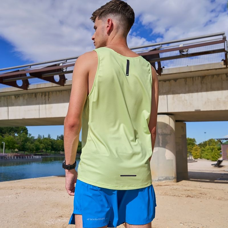 Pánske bežecké tričko Joma R-City lime 4