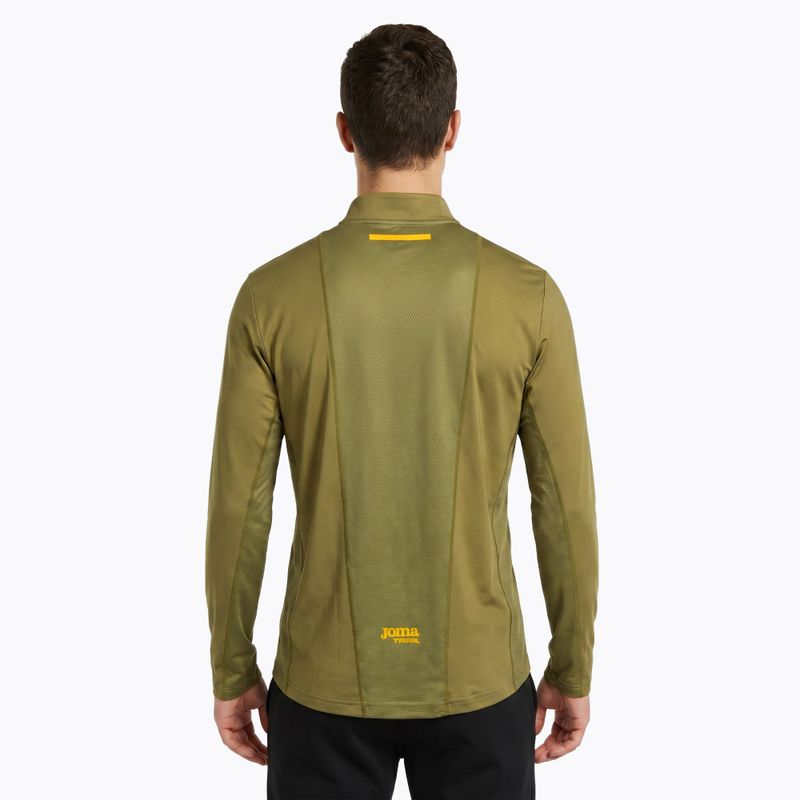 Pánske bežecké tričko s dlhým rukávom Joma R-Nature green 2