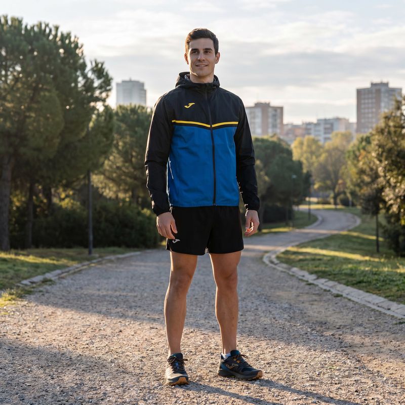 Pánska bežecká bunda Joma R-Nature black 10