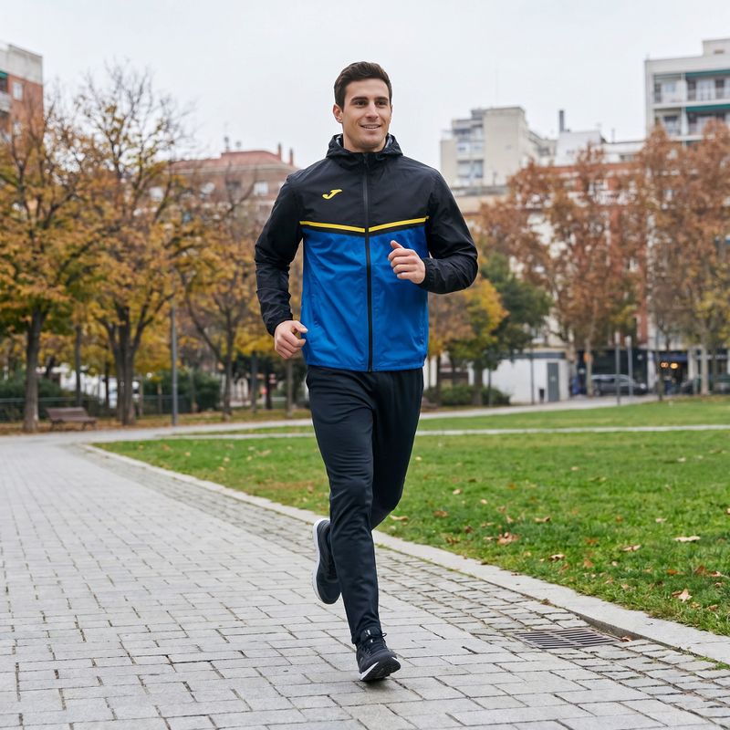 Pánska bežecká bunda Joma R-Nature black 12