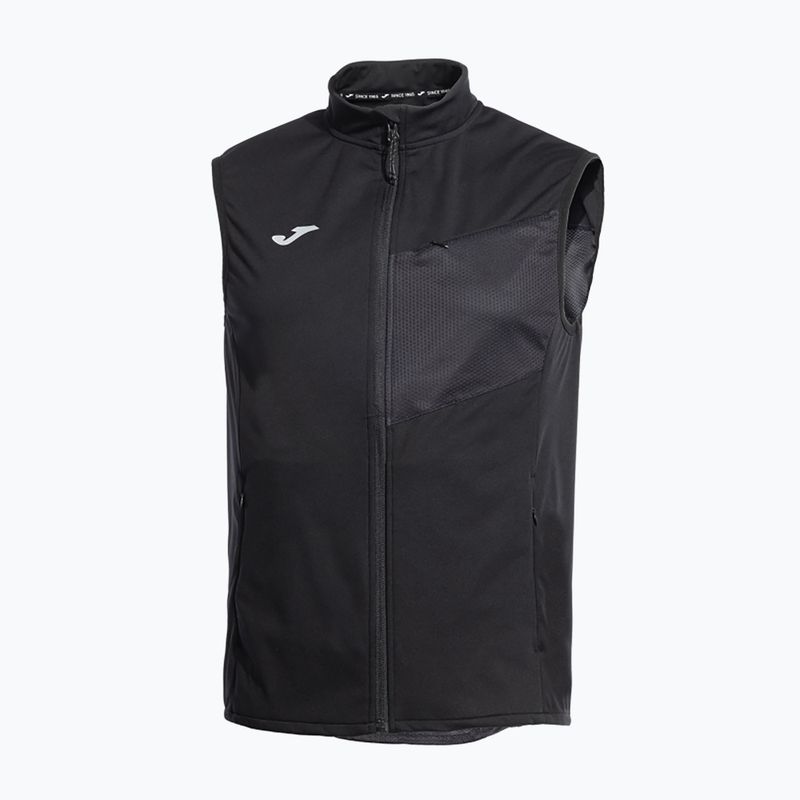 Pánske bežecké tričko Joma R-Night Iconic bez rukávov čierne