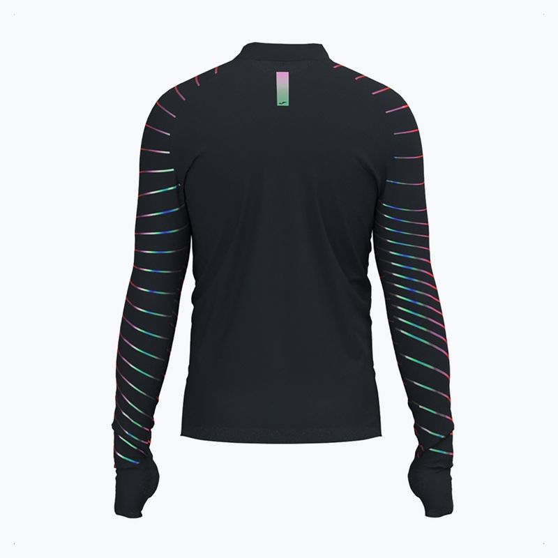 Pánske bežecké tričko s dlhým rukávom Joma R-Night black 2