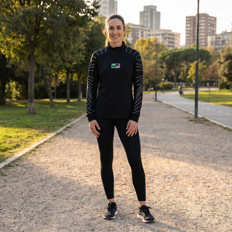 Dámska bežecká mikina Joma R-Night black 12