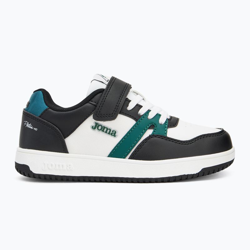 Detská obuv Joma Platea Low Jr white/green 2