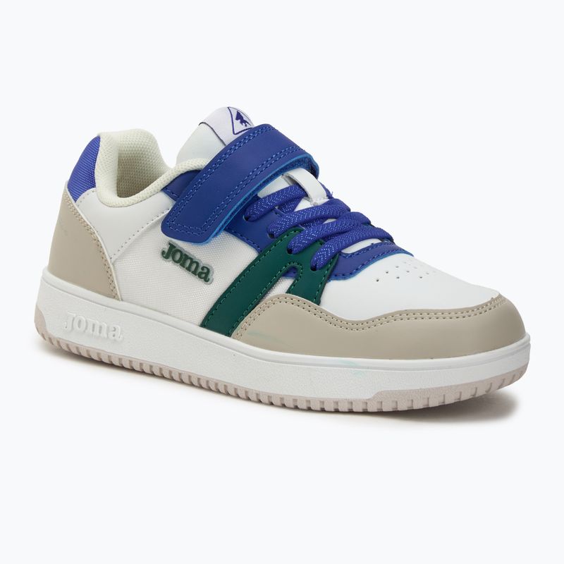 Detská obuv Joma Platea Low Jr white/beige
