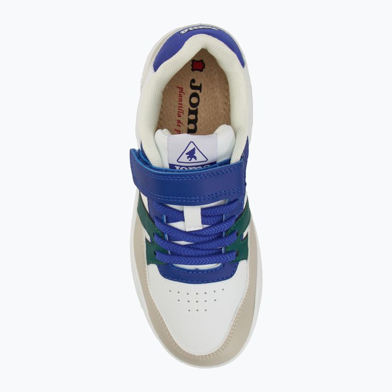Detská obuv Joma Platea Low Jr white/beige 5
