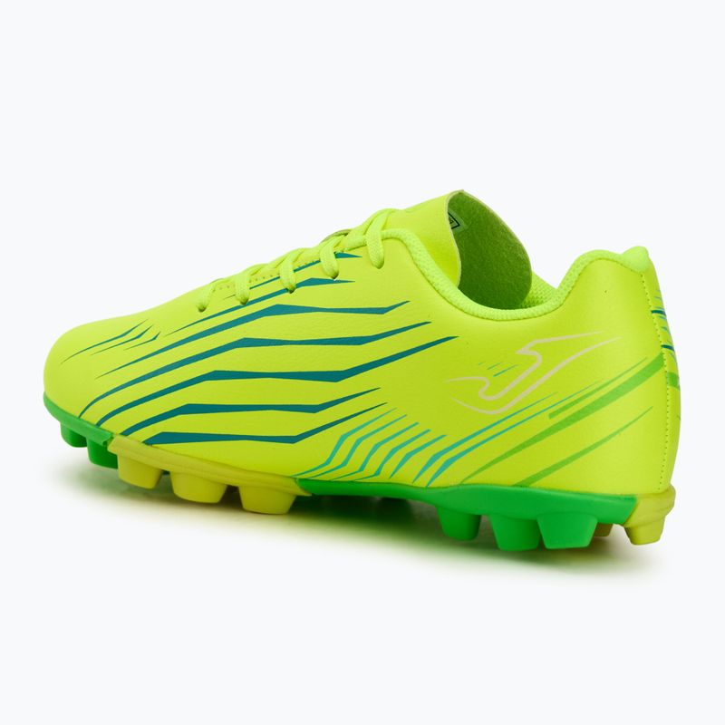 Detské kopačky Joma Propulsion Jr HG fluor lemon 3