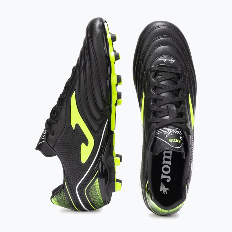 Pánske kopačky Joma Aguila FG black/yellow 11