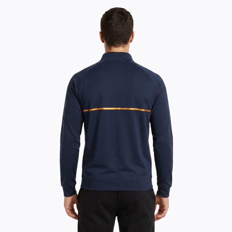 Pánska bežecká mikina Joma Record III Full Zip navy 2
