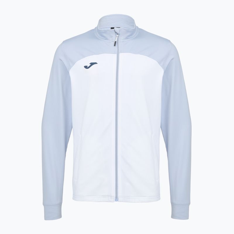 Pánska tenisová mikina Joma Challenge Full Zip blue