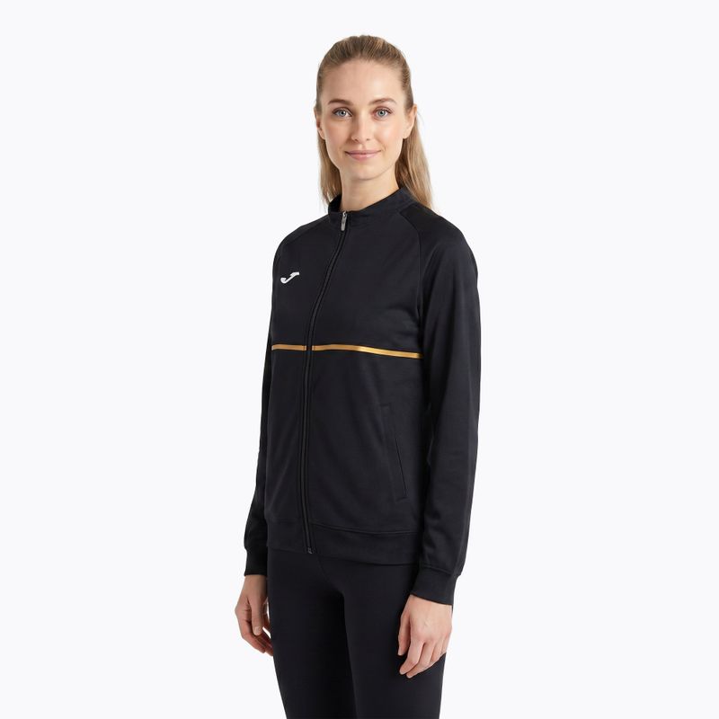 Dámska bežecká mikina Joma Record III Full Zip black 2