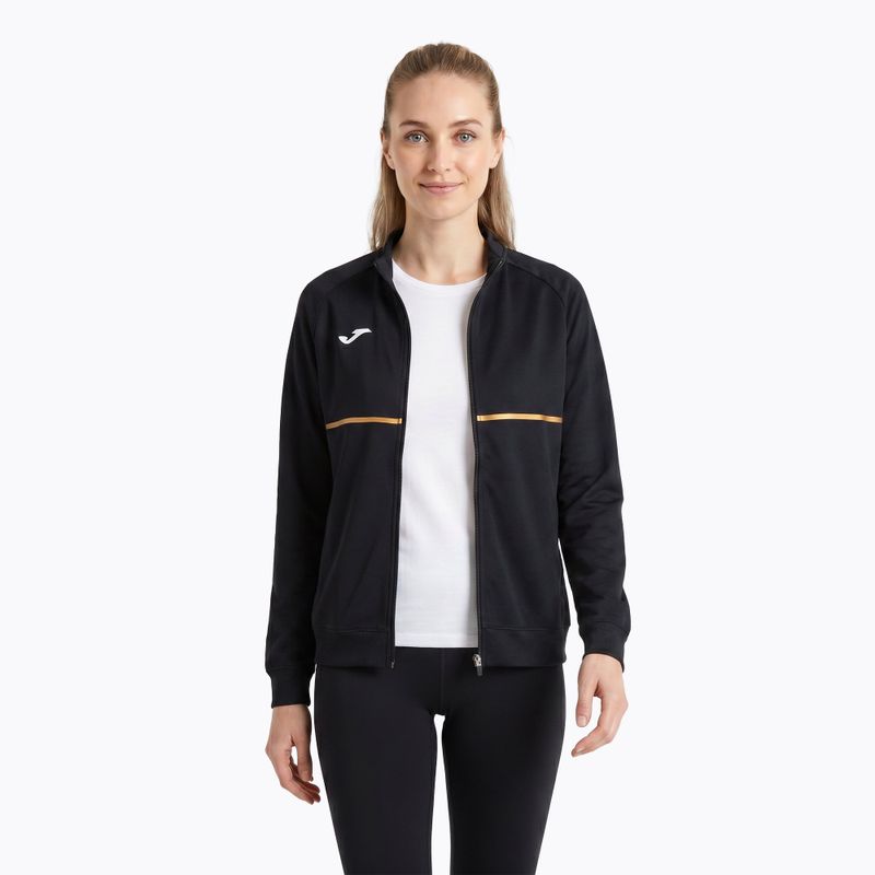Dámska bežecká mikina Joma Record III Full Zip black 3