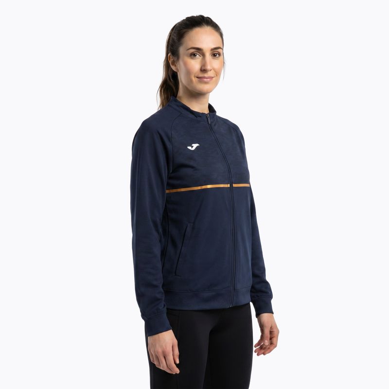 Dámska bežecká mikina Joma Record III Full Zip navy 3
