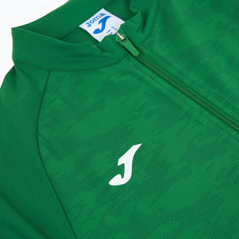 Dámska bežecká mikina Joma Record III Full Zip green 3