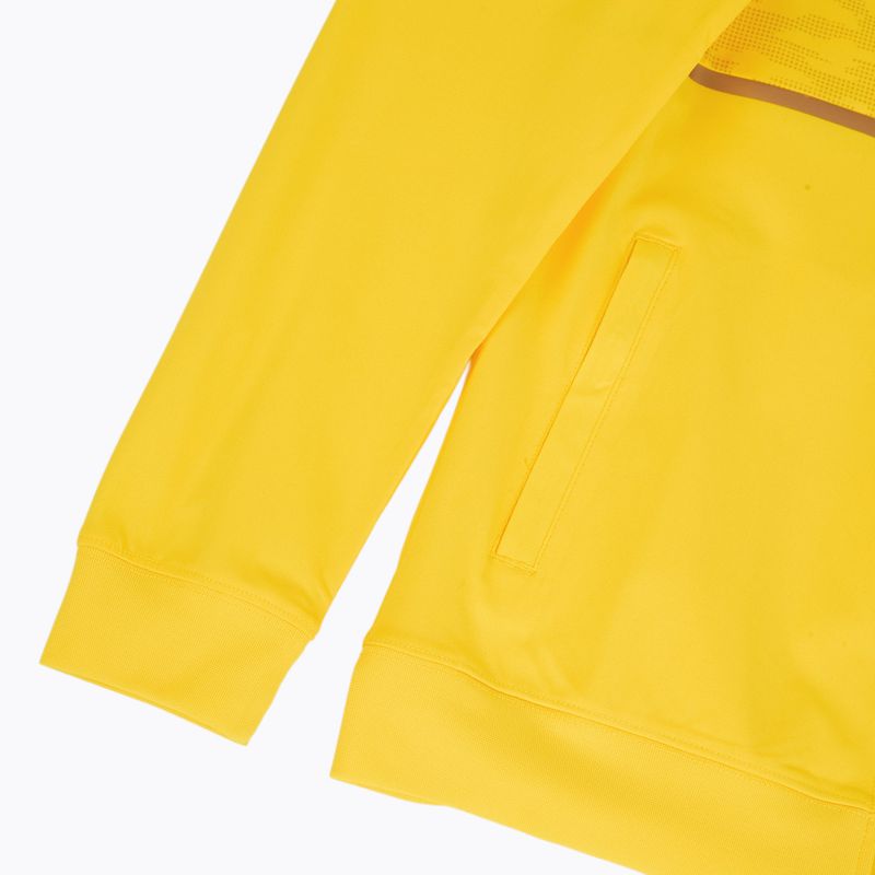 Dámska bežecká mikina Joma Record III Full Zip žltá 4