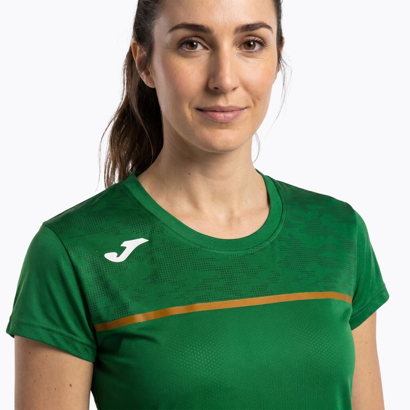 Dámske bežecké tričko Joma Record III green 4