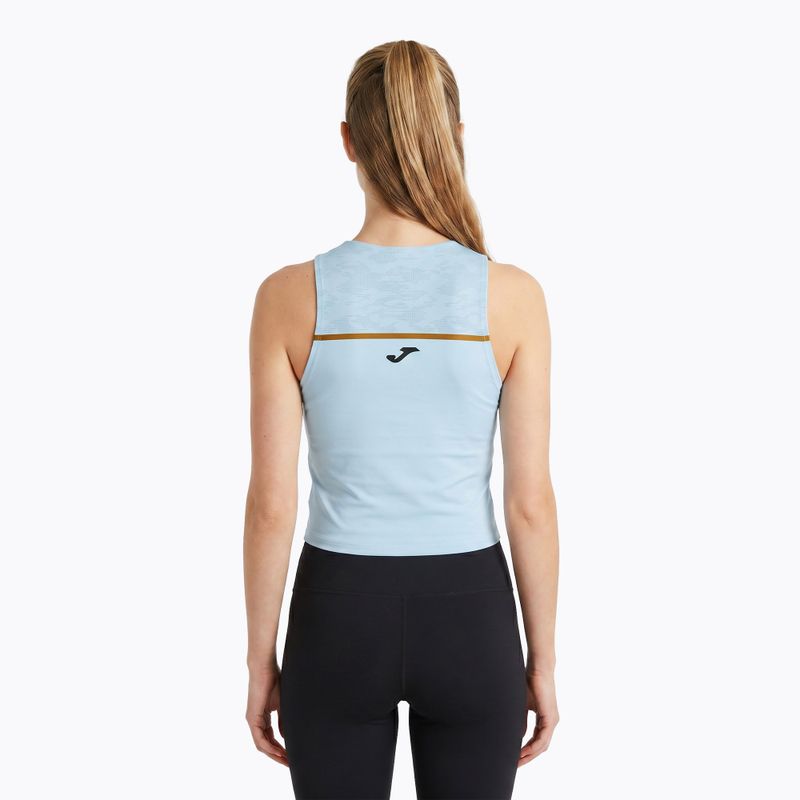 Dámske bežecké tričko Joma Record III Top light blue 2