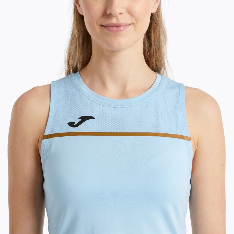 Dámske bežecké tričko Joma Record III Top light blue 3