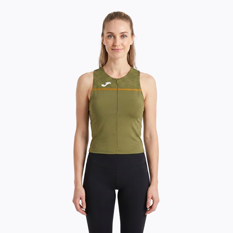 Dámske bežecké tričko Joma Record III Top khaki