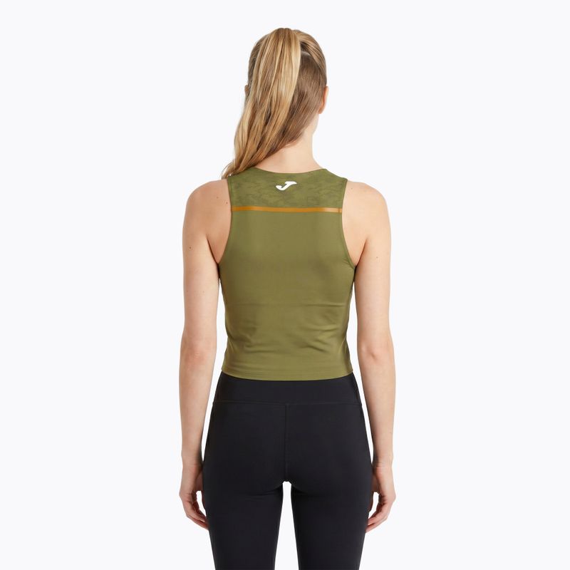 Dámske bežecké tričko Joma Record III Top khaki 3