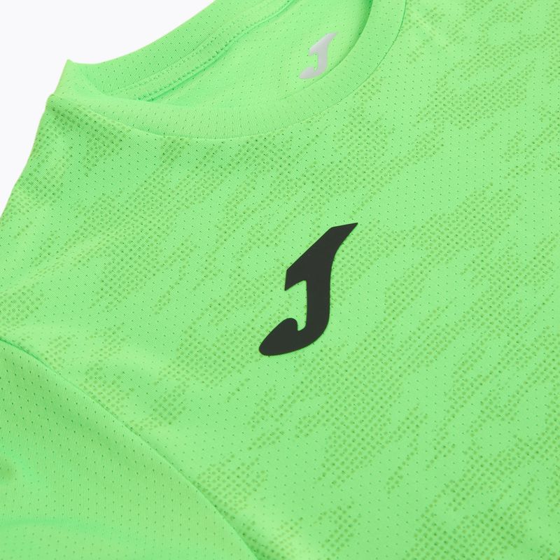 Pánske bežecké tričko Joma Record III fluor green 4
