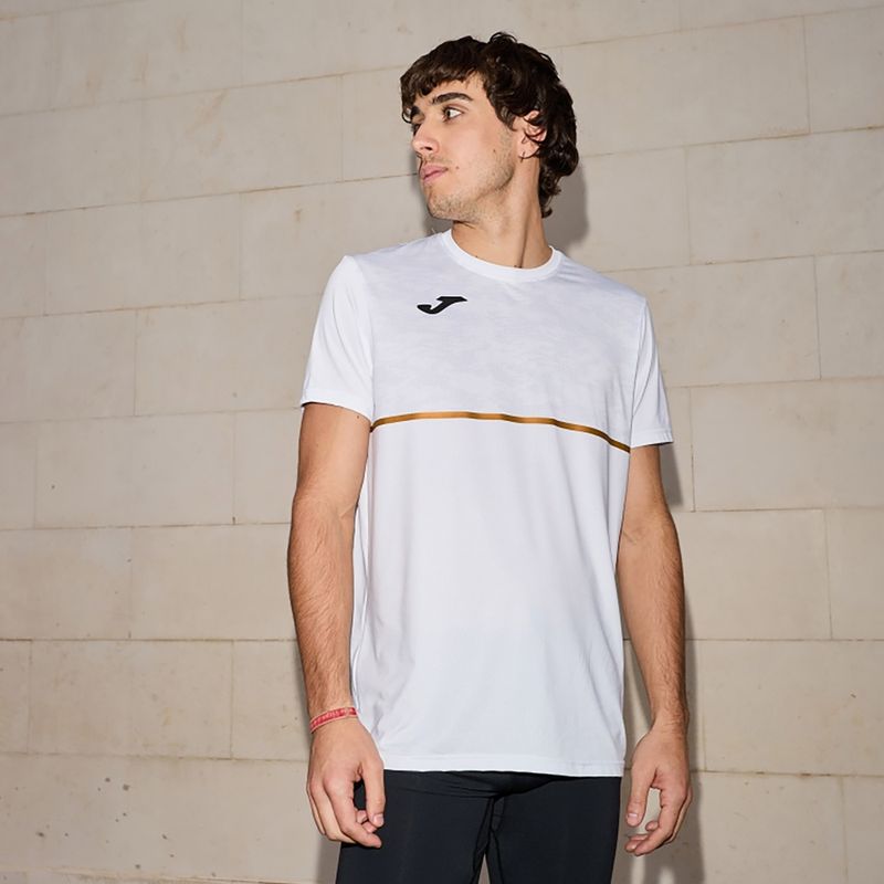 Pánske bežecké tričko Joma Record III white 2