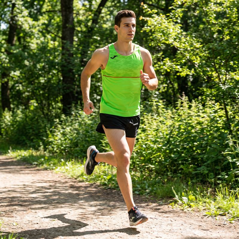 Pánske bežecké tričko Joma Record III fluor green 6