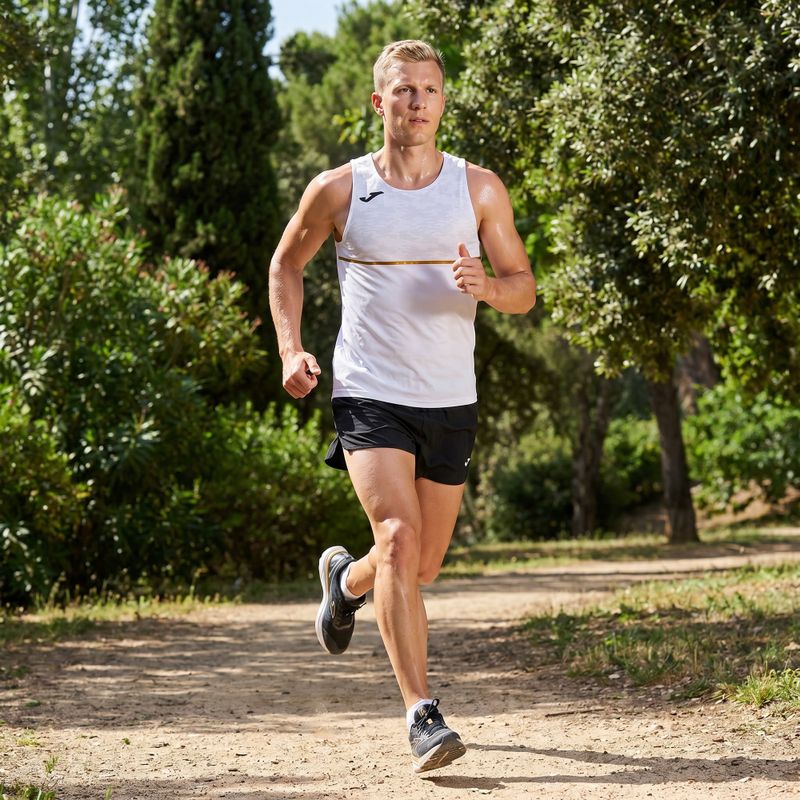 Pánske bežecké tričko Joma Record III white 3
