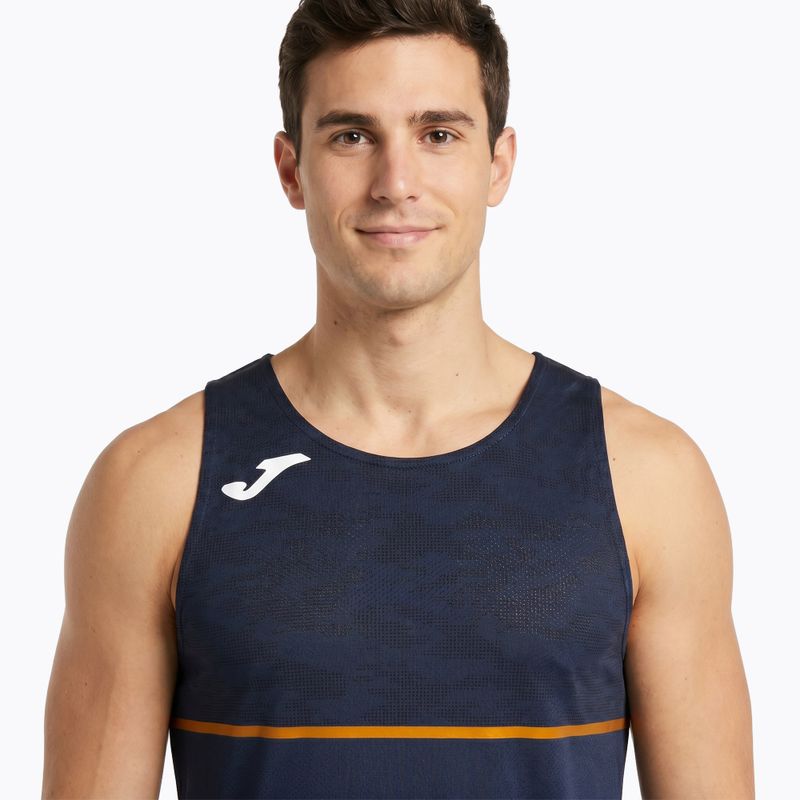 Pánske bežecké tričko Joma Record III navy 4