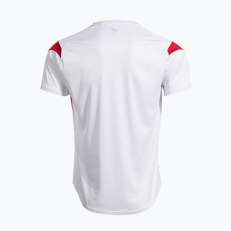 Pánske tričko Joma Montreal white/red 5