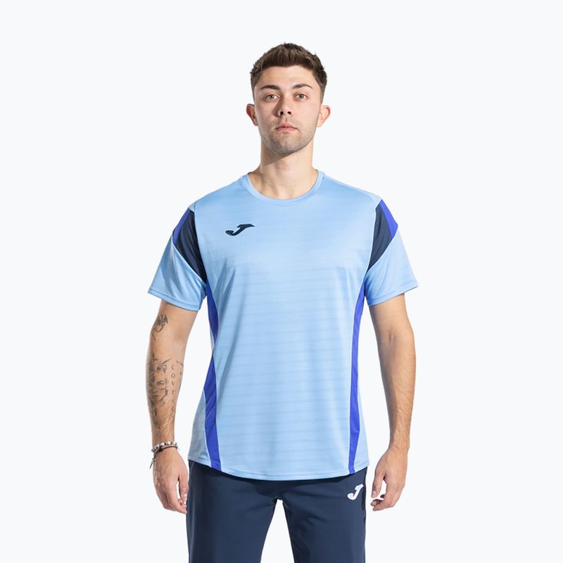Pánske tričko Joma Montreal sky blue/dark navy