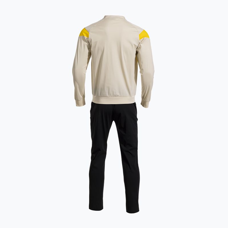 Pánska tepláková súprava Joma Montreal beige/black 2