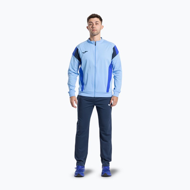 Pánska tepláková súprava Joma Montreal sky blue/dark navy 6