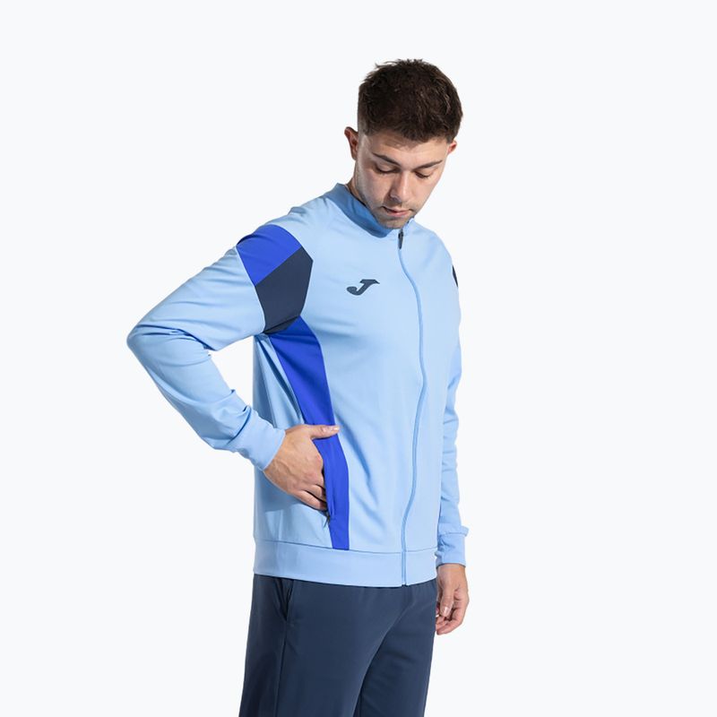 Pánska tepláková súprava Joma Montreal sky blue/dark navy 8