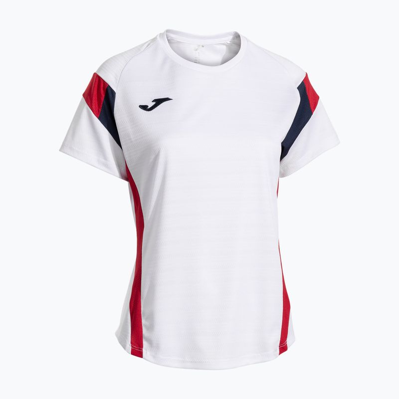 Dámske tenisová tričko Joma Montreal white / red 3