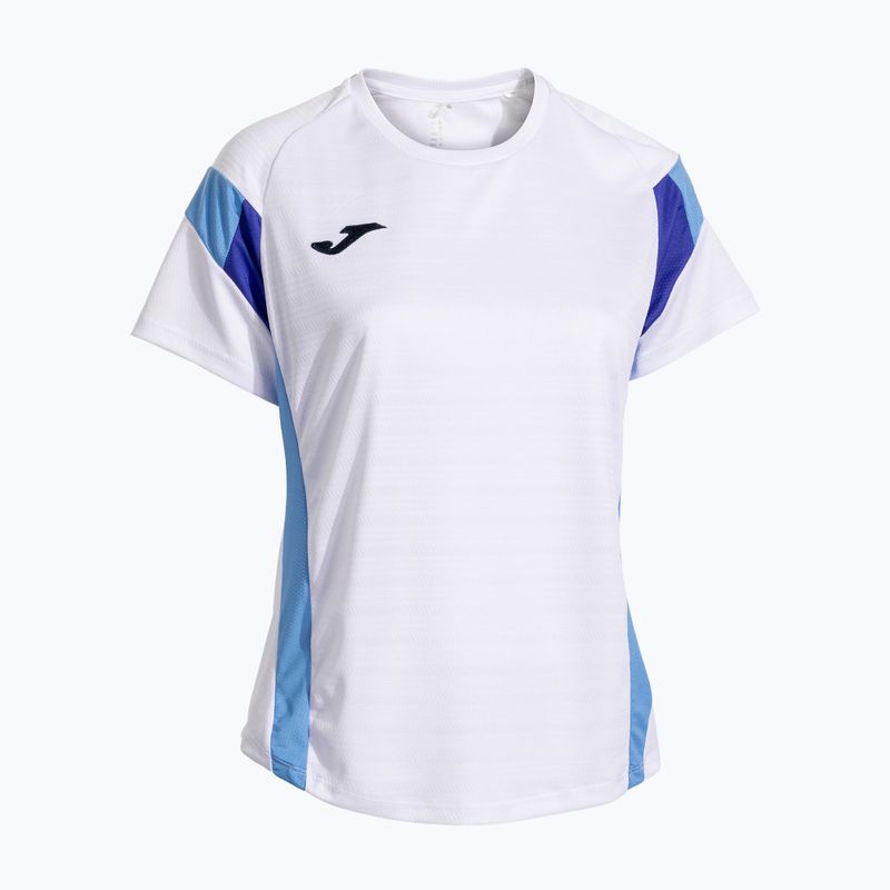 Dámske tenisové tričko Joma Montreal white/sky blue 2