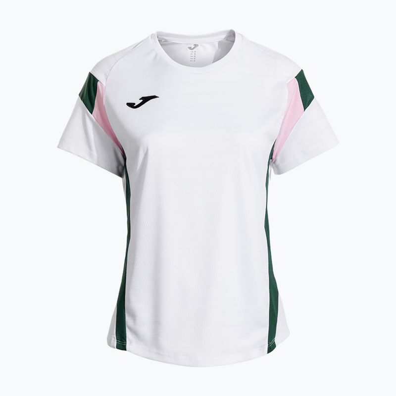 Dámske tenisové tričko Joma Montreal white/green