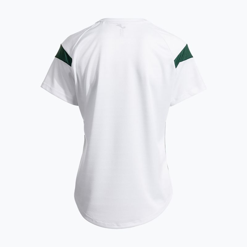 Dámske tenisové tričko Joma Montreal white/green 3