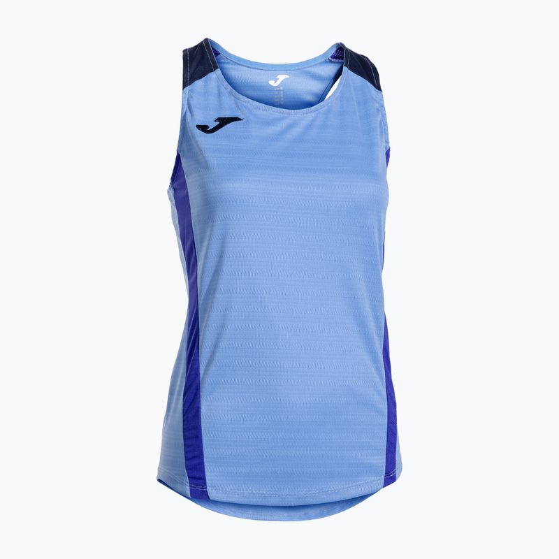 Dámske tenisové tričko Joma Montreal sky blue/dark navy