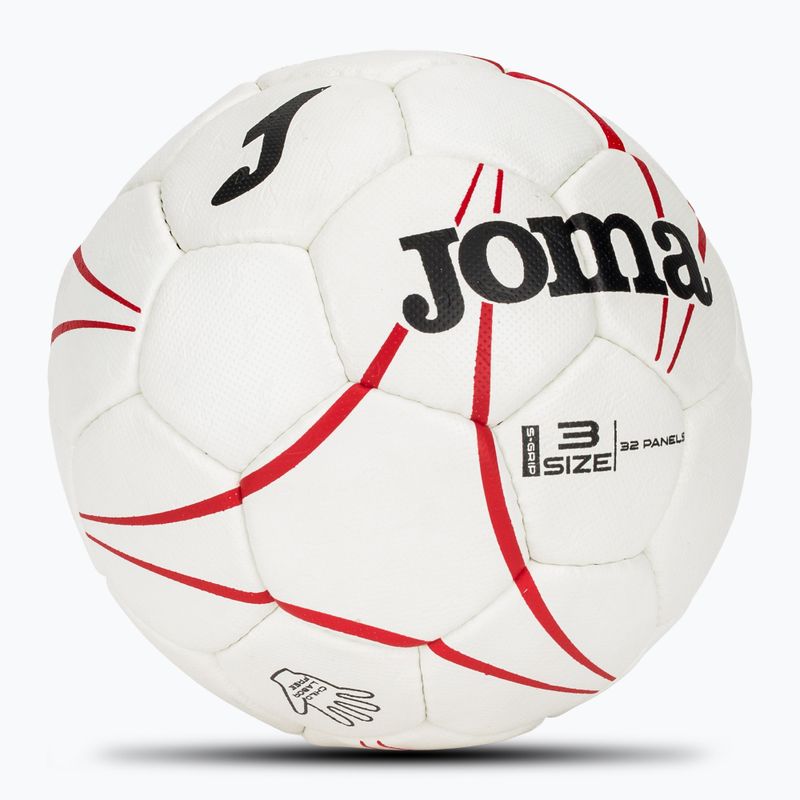Lopta na hádzanú Joma S-Grip white / red veľkosť 3 2