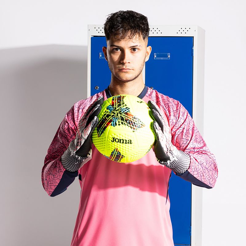 Futbalová lopta Joma W-Gioco white/green veľkosť 5 3