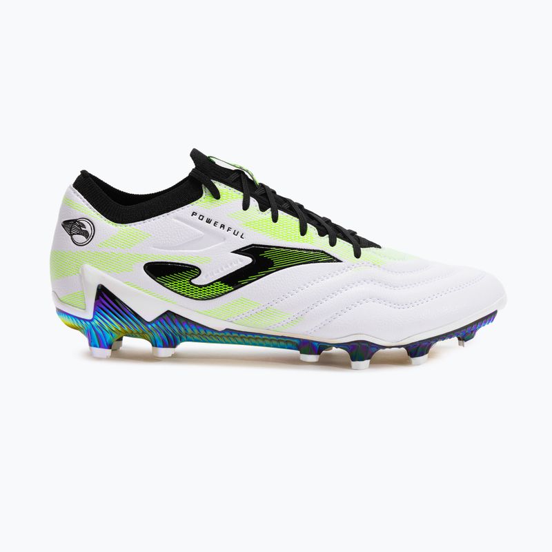 Joma pánske kopačky Powerful Top FG white/black 8