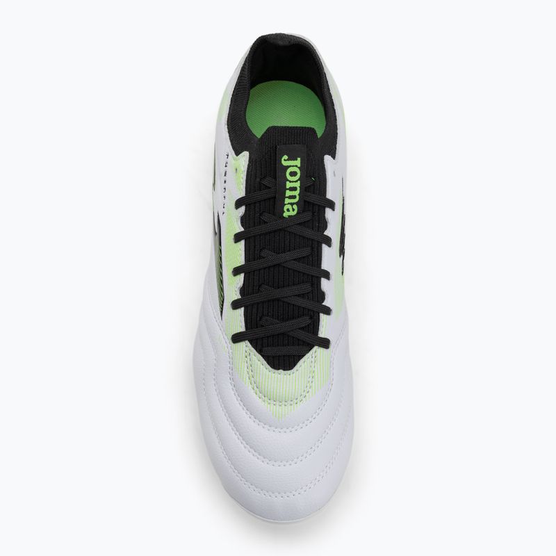 Joma pánske kopačky Powerful Top FG white/black 5