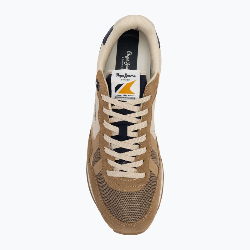 Pánske topánky Pepe Jeans Brit Camp camel beige 5