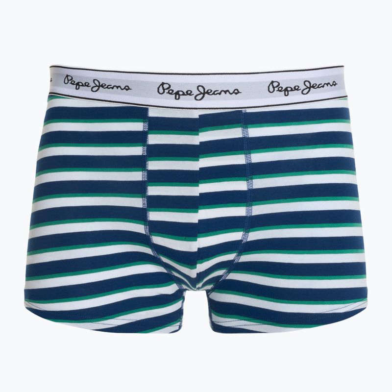 Pánske boxerky Pepe Jeans Mixed Stripes Tk 3 ks regal blue 2