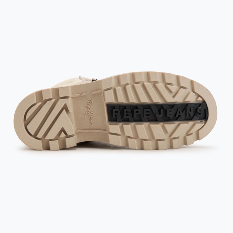 Dámske topánky trapery Pepe Jeans Hale Urban ecru white 4