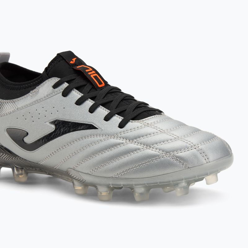 Pánske kopačky Joma Numero-10 FG grey/black 7